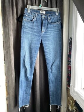 Agolde Women's Medium Blue Skinny Jeans